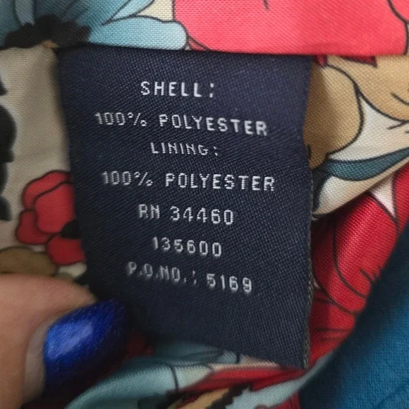 London Fog Teal Hooded Full Zip Front Pockets Women's Winter Jacket L - Picture 6 of 6